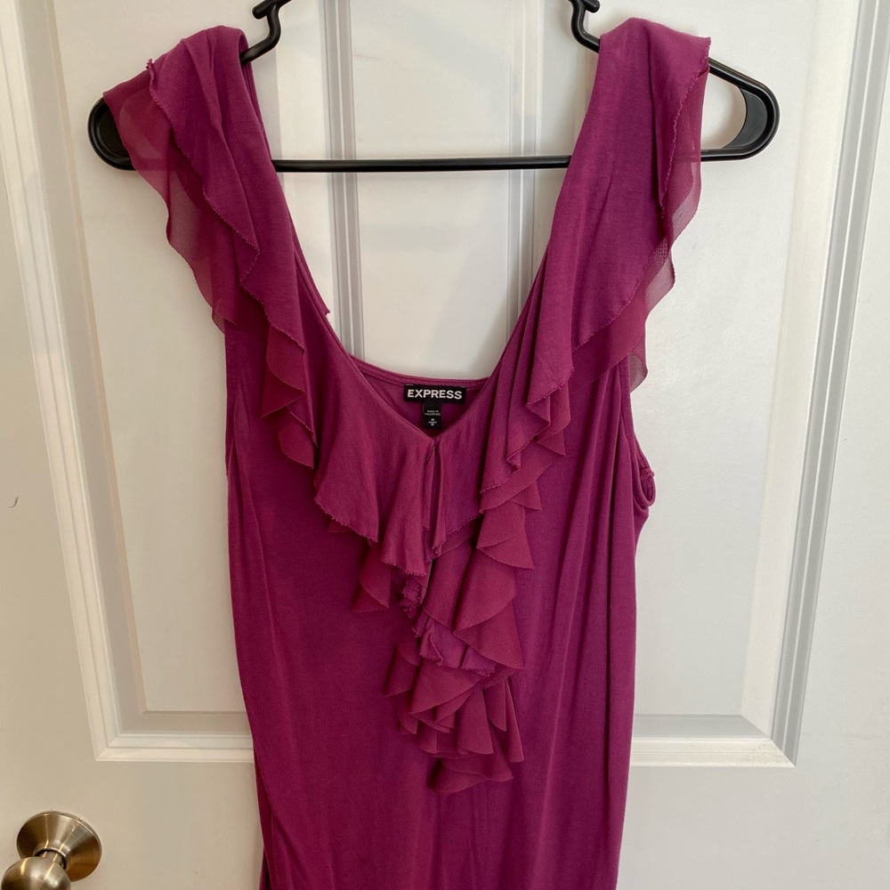 Express Flutter Neck Tank